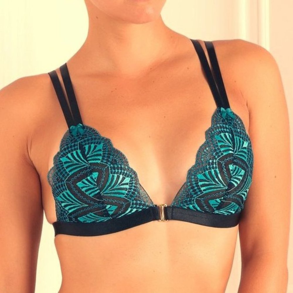 NWT Bordelle Kizette Soft Triangle Bra (Small)